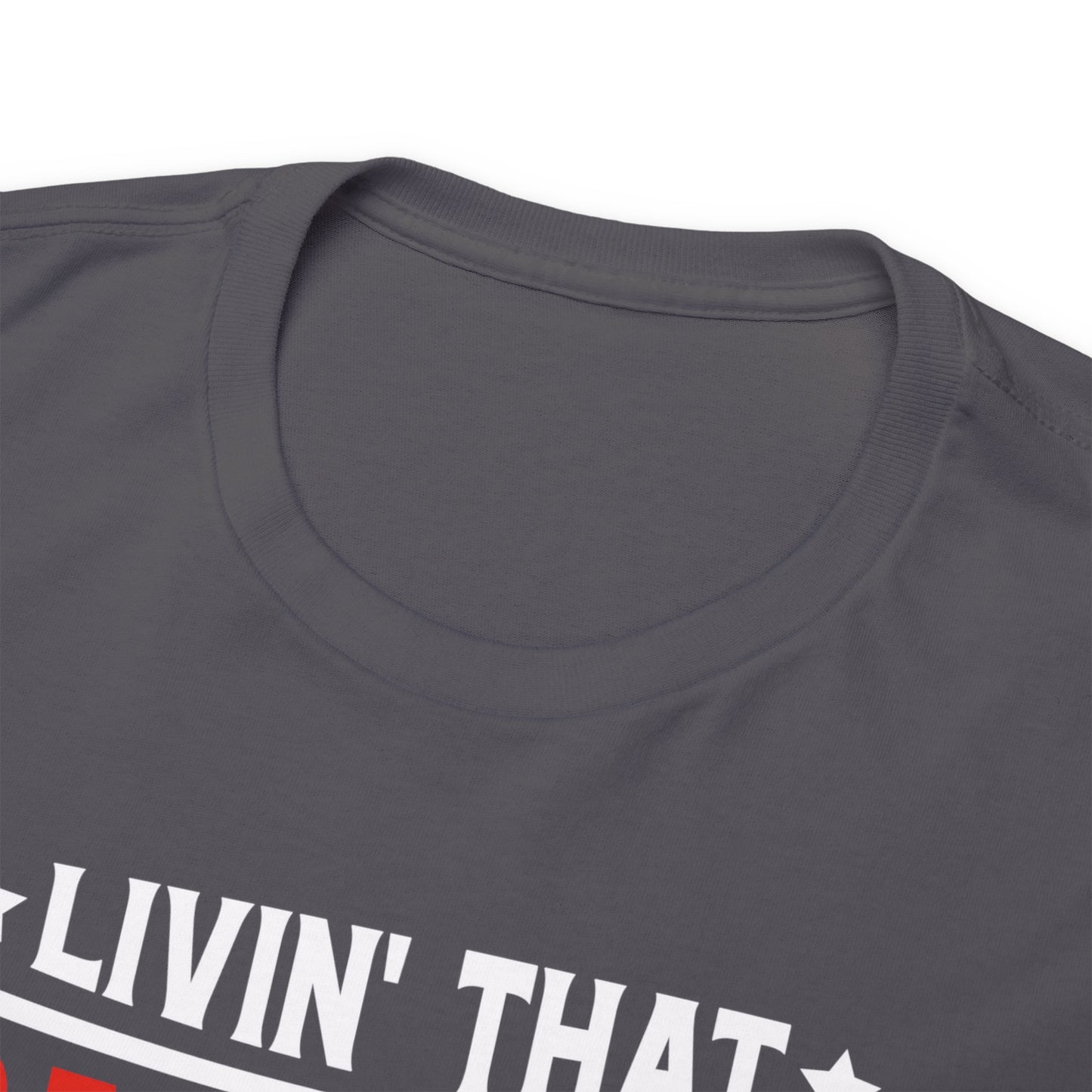 Livin That Baseball MOM Life shirt Unisex Heavy Cotton Tee