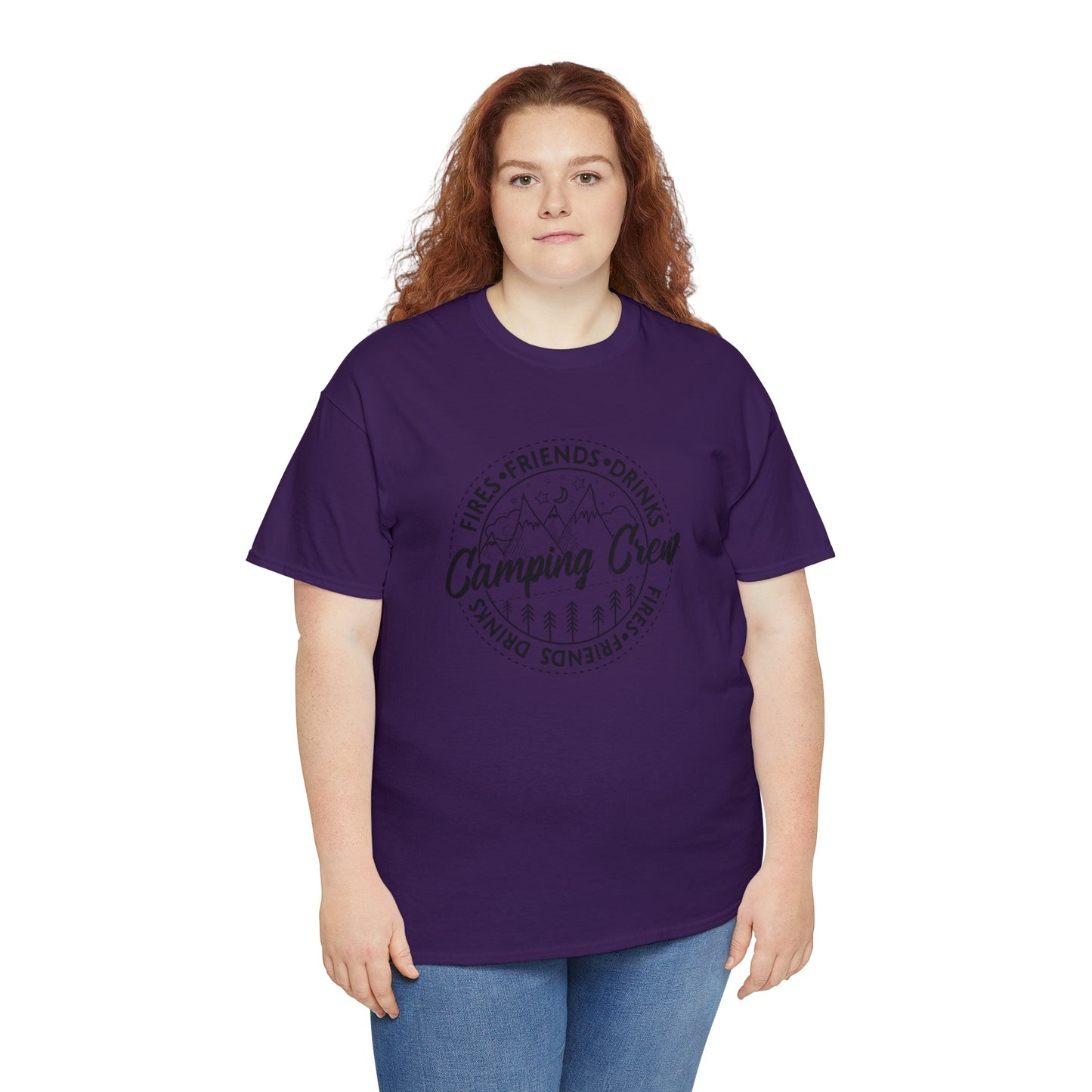 Camping Crew Unisex Heavy Cotton Tee