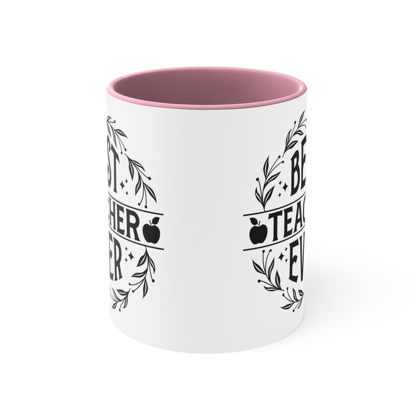 Best Teacher Ever Accent Coffee Mug, 11oz