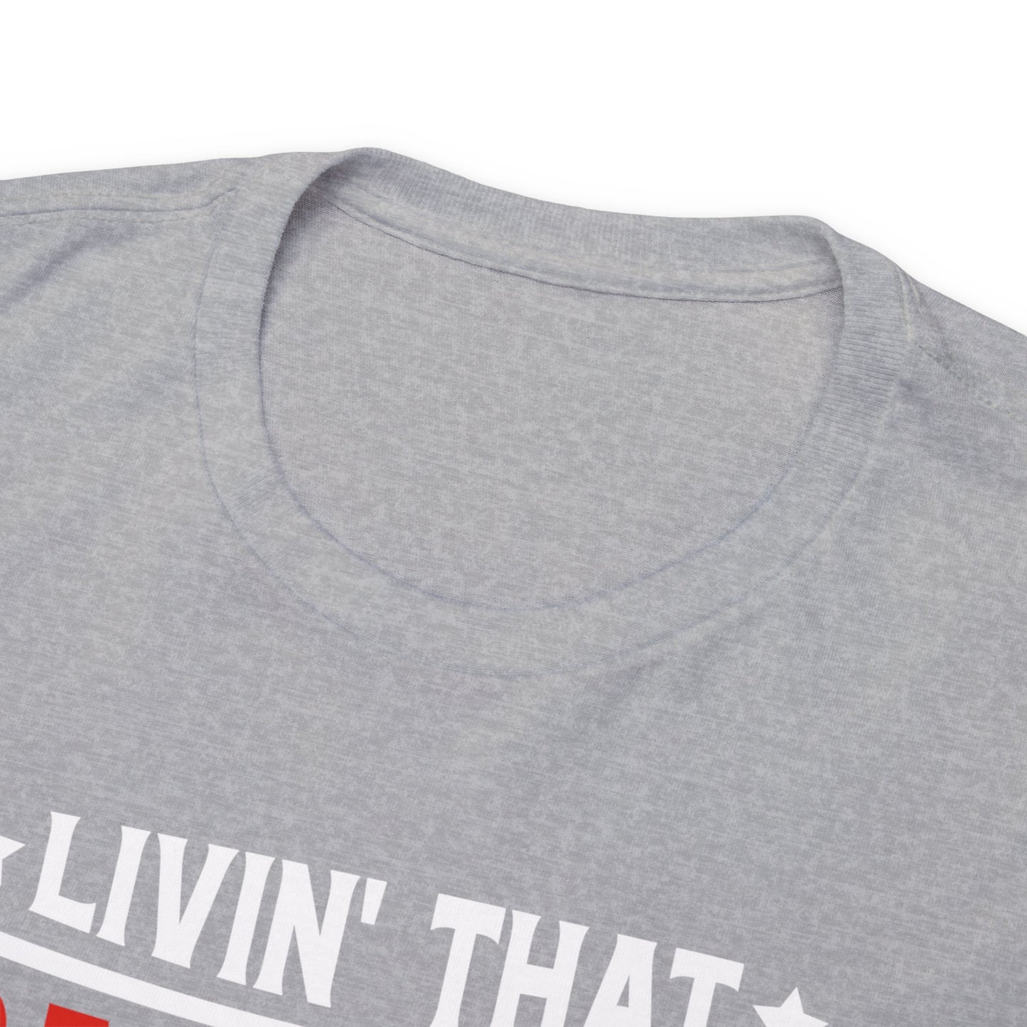 Livin That Baseball MOM Life shirt Unisex Heavy Cotton Tee