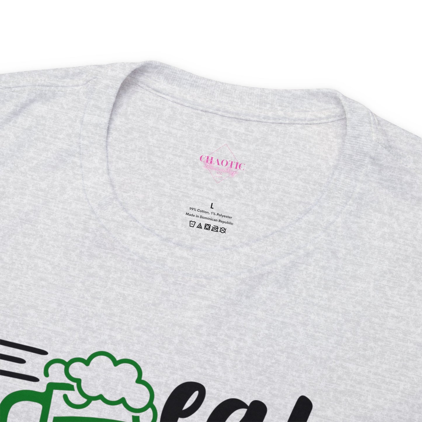 Eat Drink & Be Irish St Patricks Day Unisex Heavy Cotton Tee