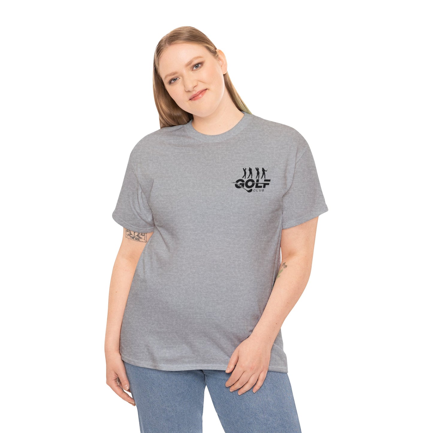 You Dont Stop Golfing When You Get Old You Get Old When You Stop Golfing Unisex Heavy Cotton Tee
