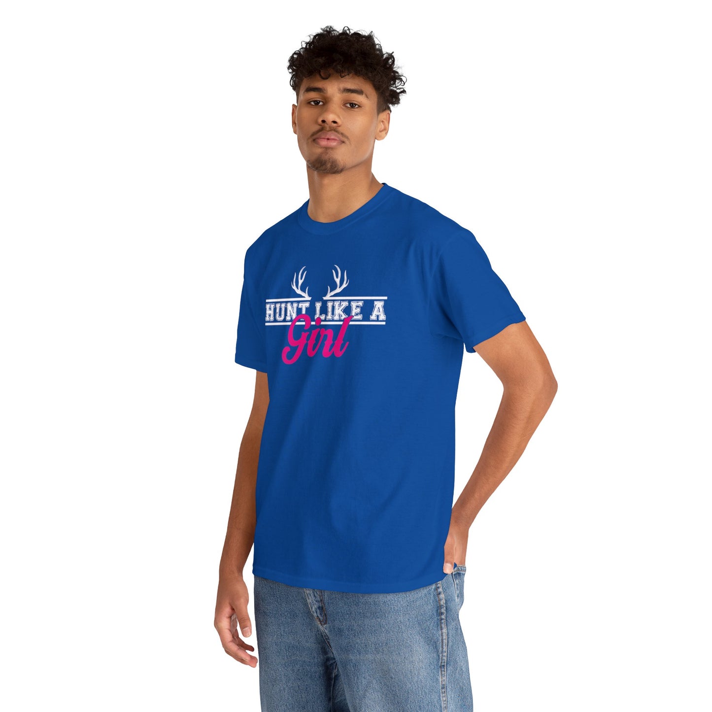 Hunt Like a Girl Unisex Heavy Cotton Tee