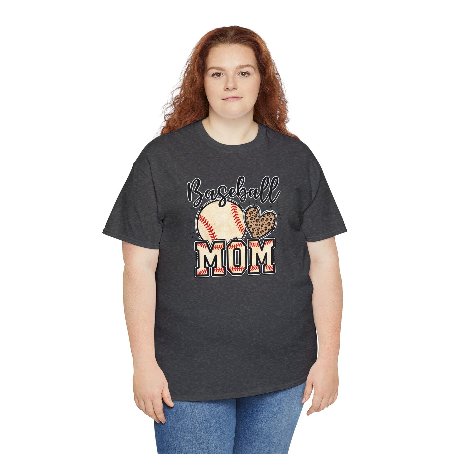Baseball MOM shirt Unisex Heavy Cotton Tee
