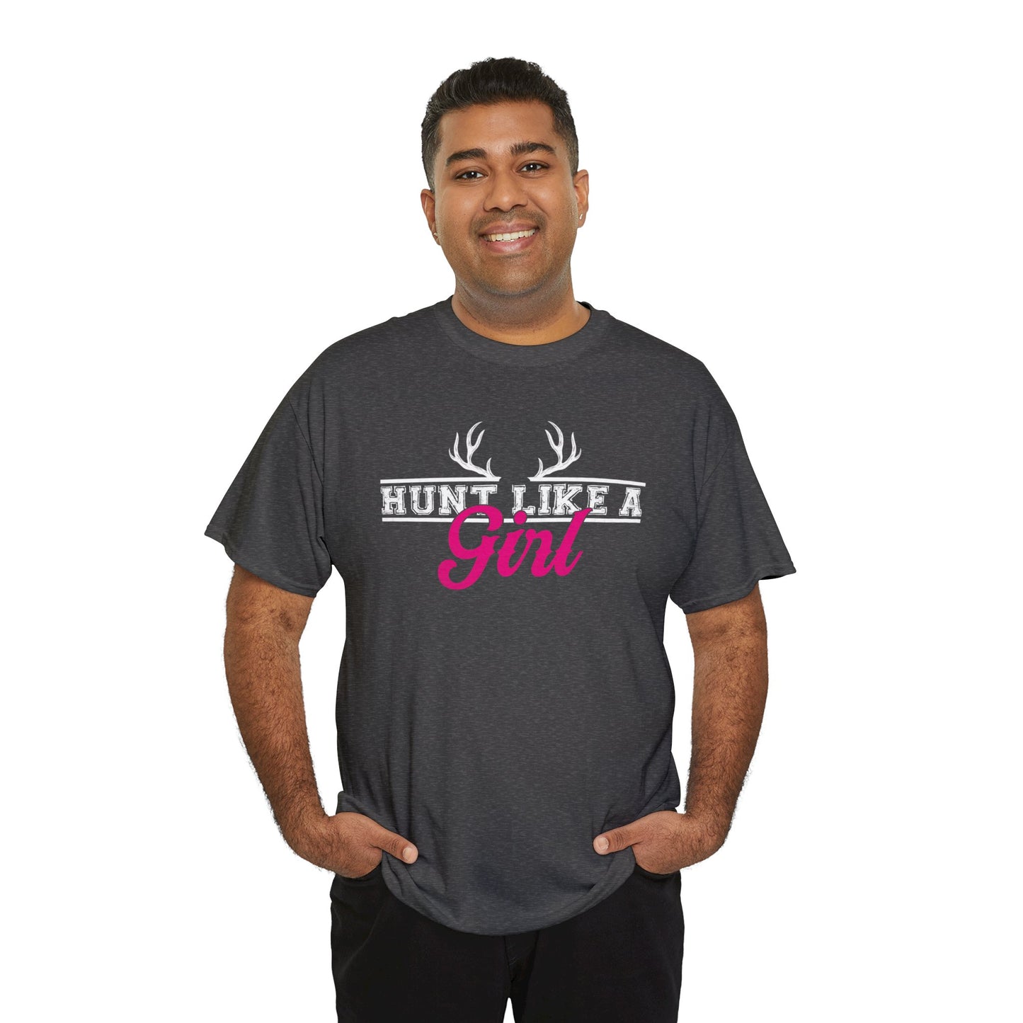Hunt Like a Girl Unisex Heavy Cotton Tee