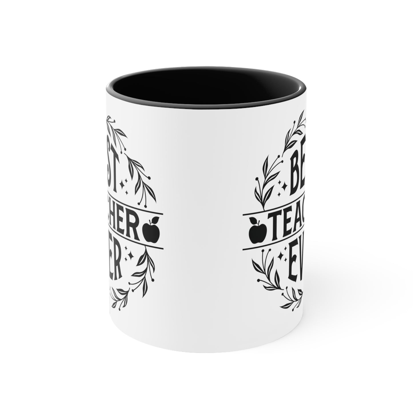 Best Teacher Ever Accent Coffee Mug, 11oz