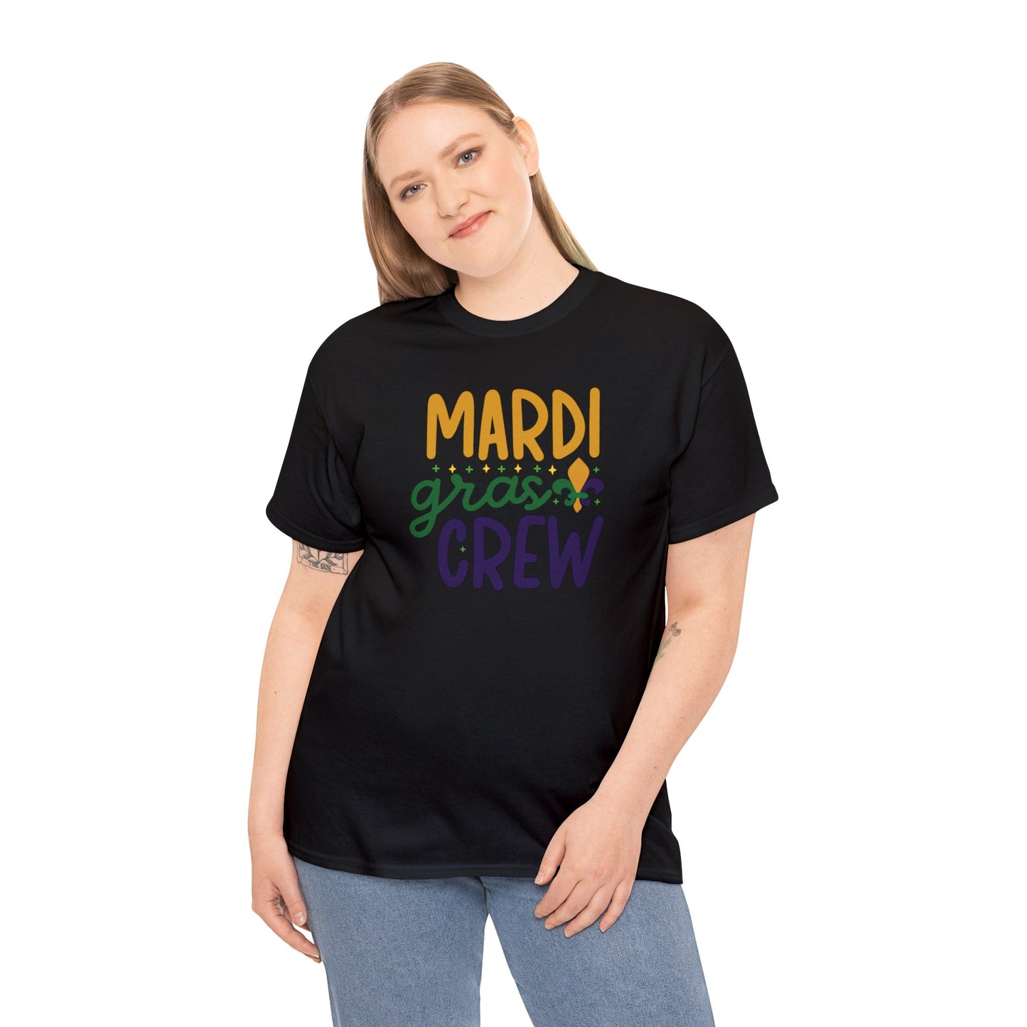 Mardi Gras Crew #2 Unisex Heavy Cotton Tee