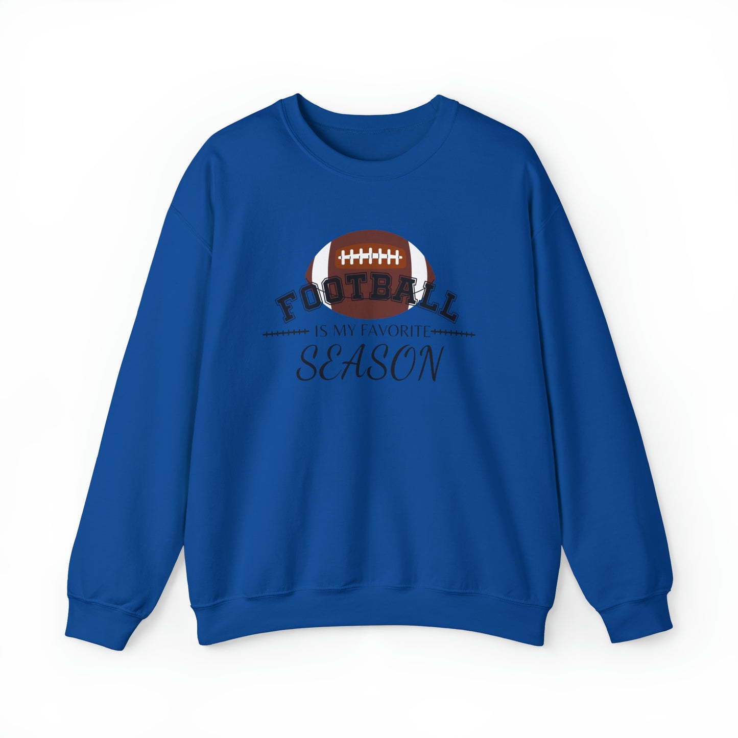 Football is My Favorite Season Unisex Heavy Blend™ Crewneck Sweatshirt