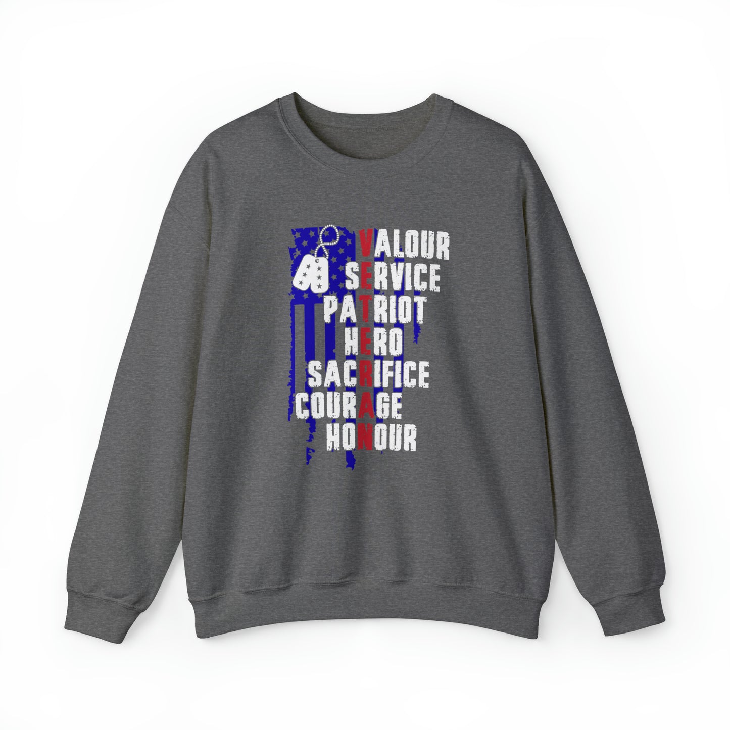 V.E.T.E.R.A.N Unisex Heavy Blend™ Crewneck Sweatshirt