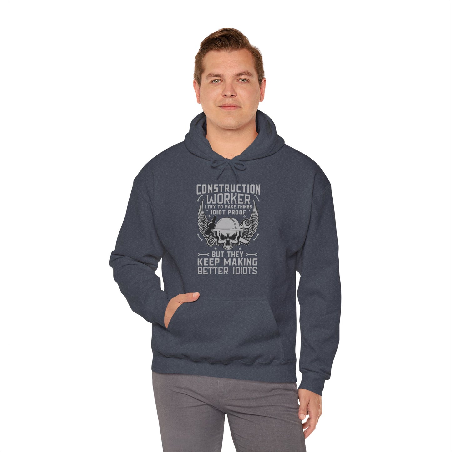 Contruction Worker Unisex Heavy Blend™ Hooded Sweatshirt