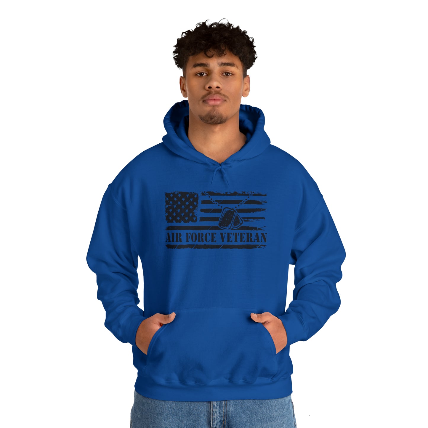 Air Force Veteran Unisex Heavy Blend™ Hooded Sweatshirt
