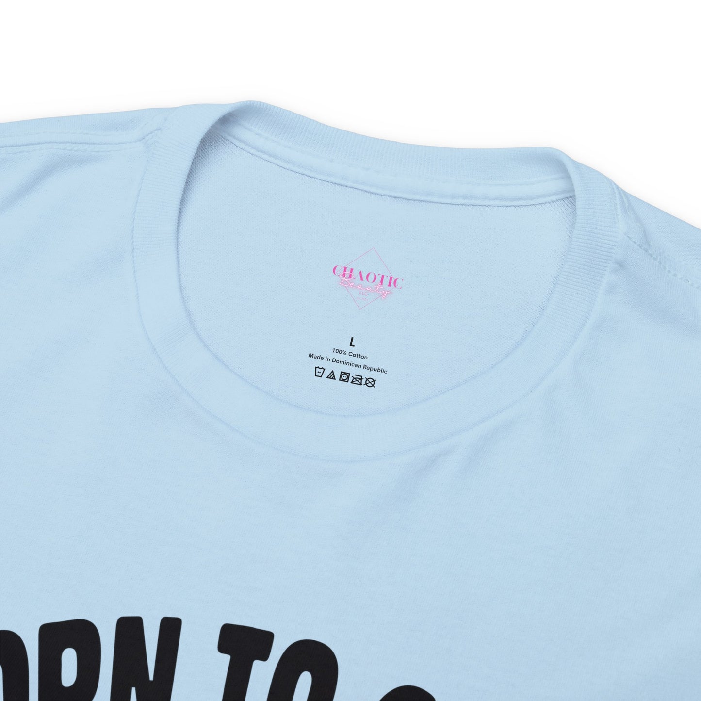 Born to Golf Forced to Work Unisex Heavy Cotton Tee