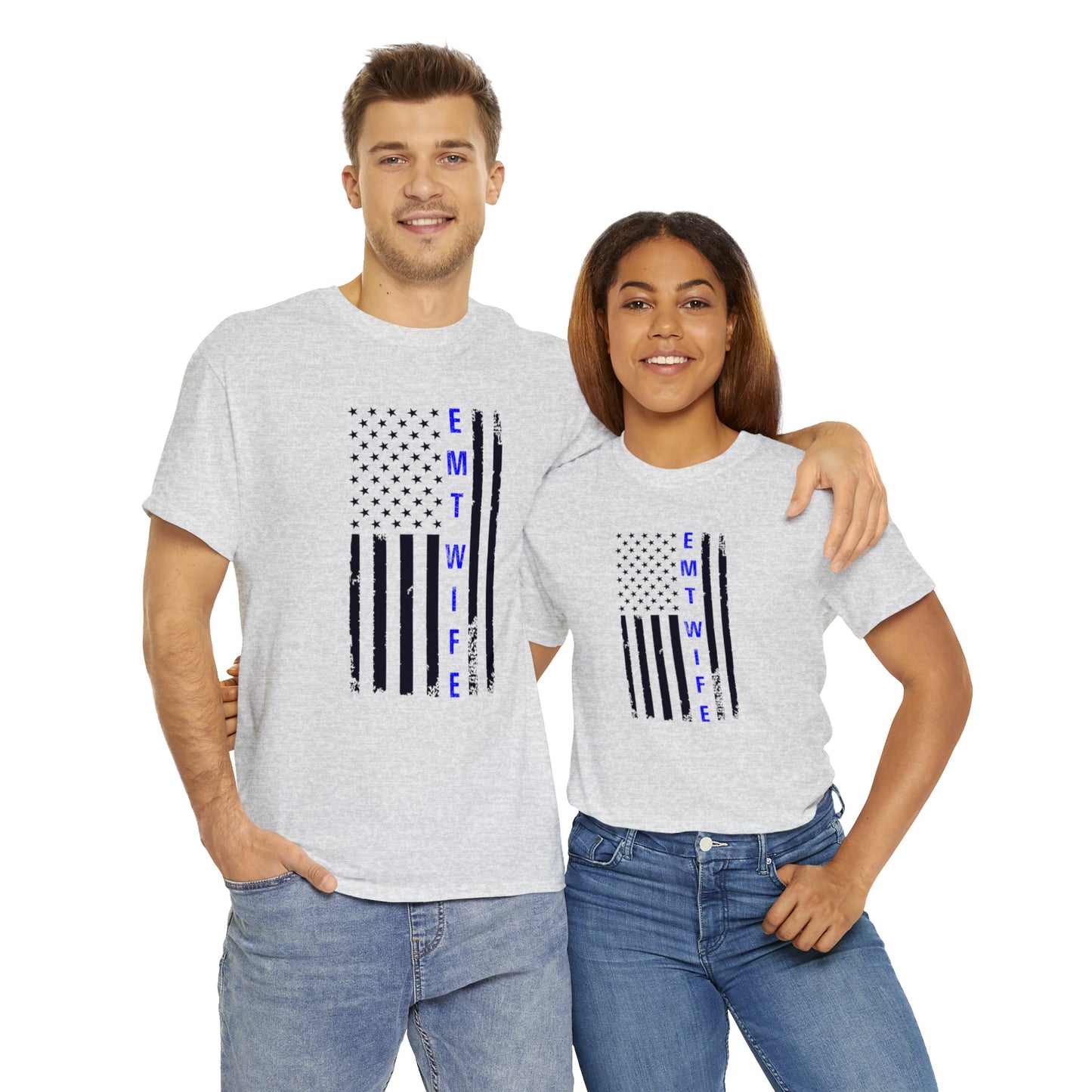 EMT Wife Unisex Heavy Cotton Tee