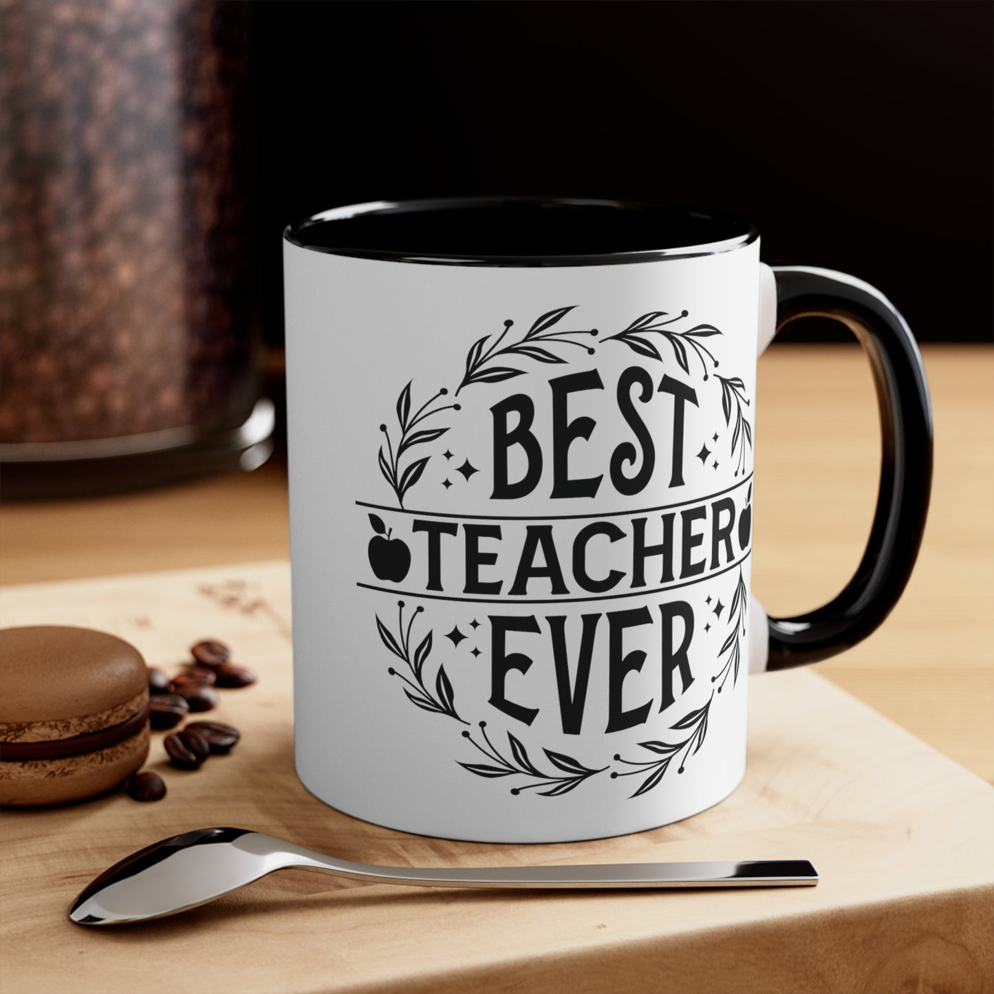 Best Teacher Ever Accent Coffee Mug, 11oz