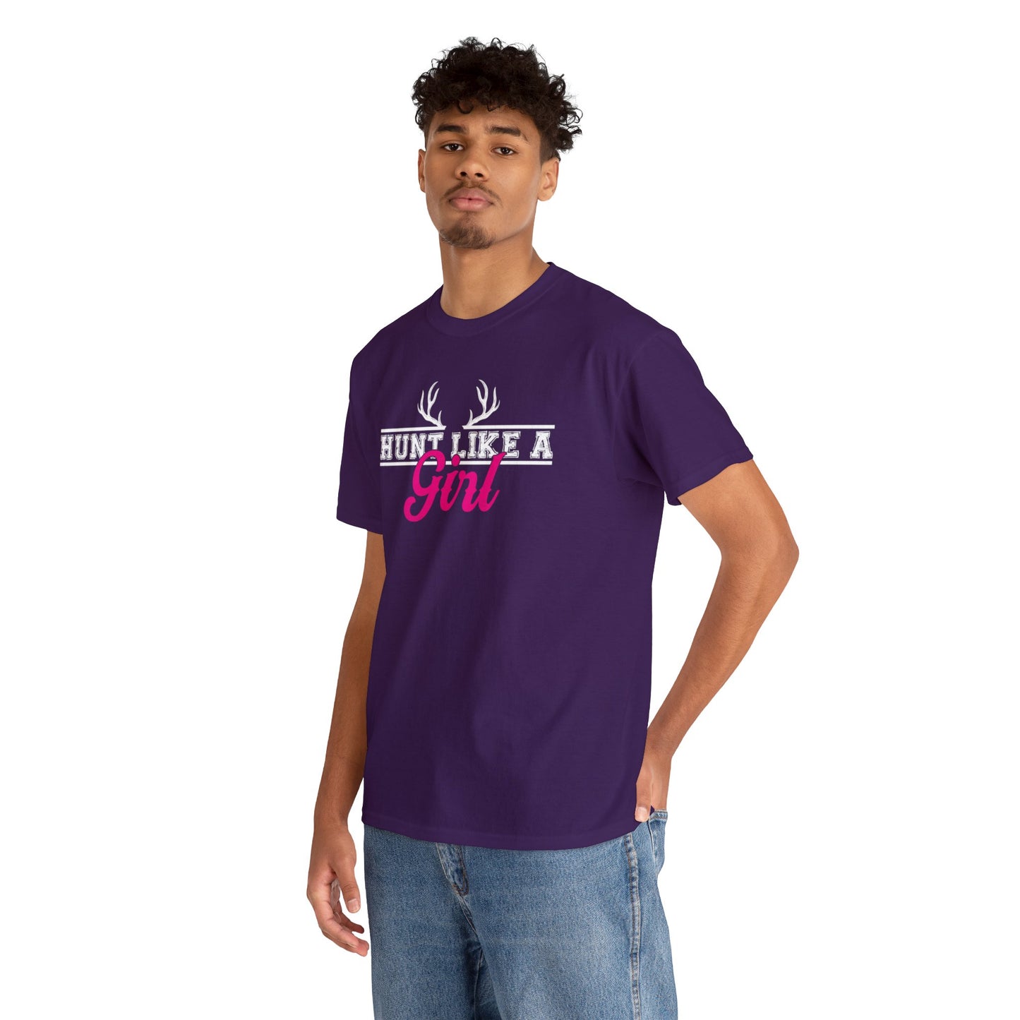 Hunt Like a Girl Unisex Heavy Cotton Tee