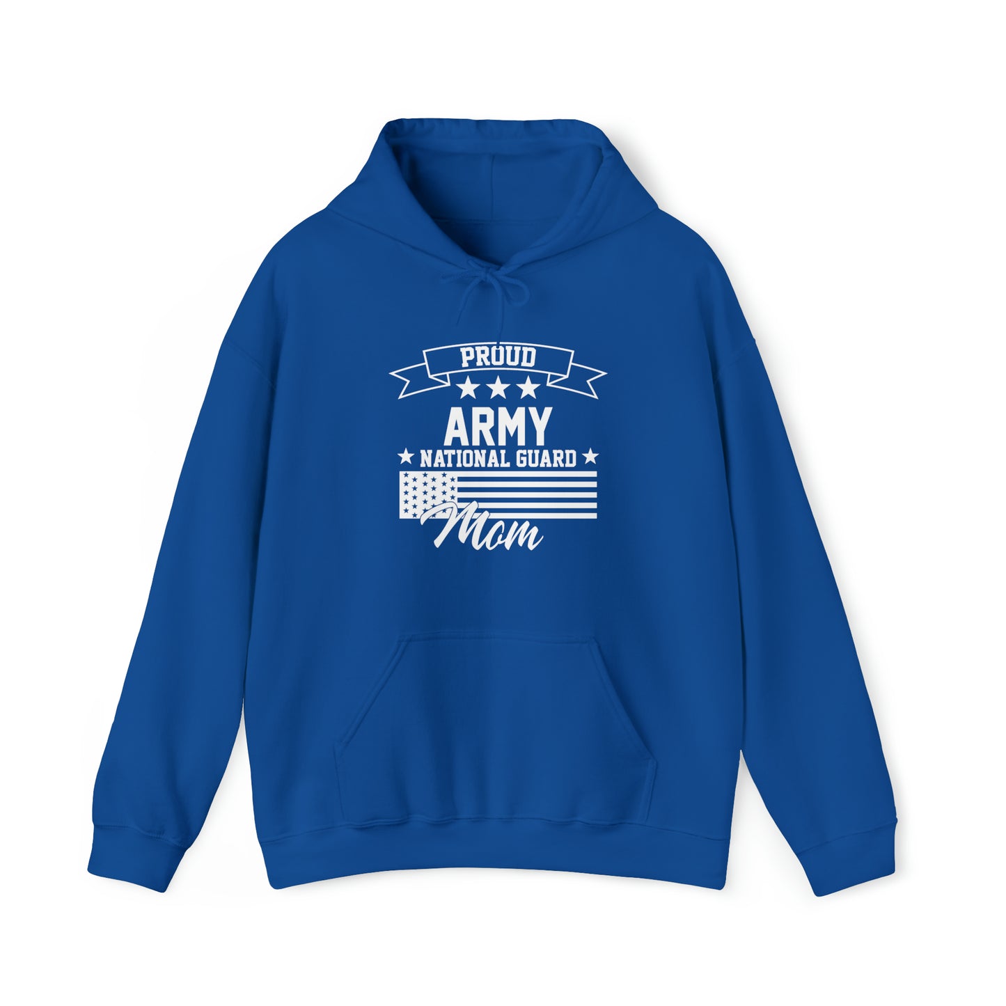 Proud Army National Guard MOM Unisex Heavy Blend™ Hooded Sweatshirt