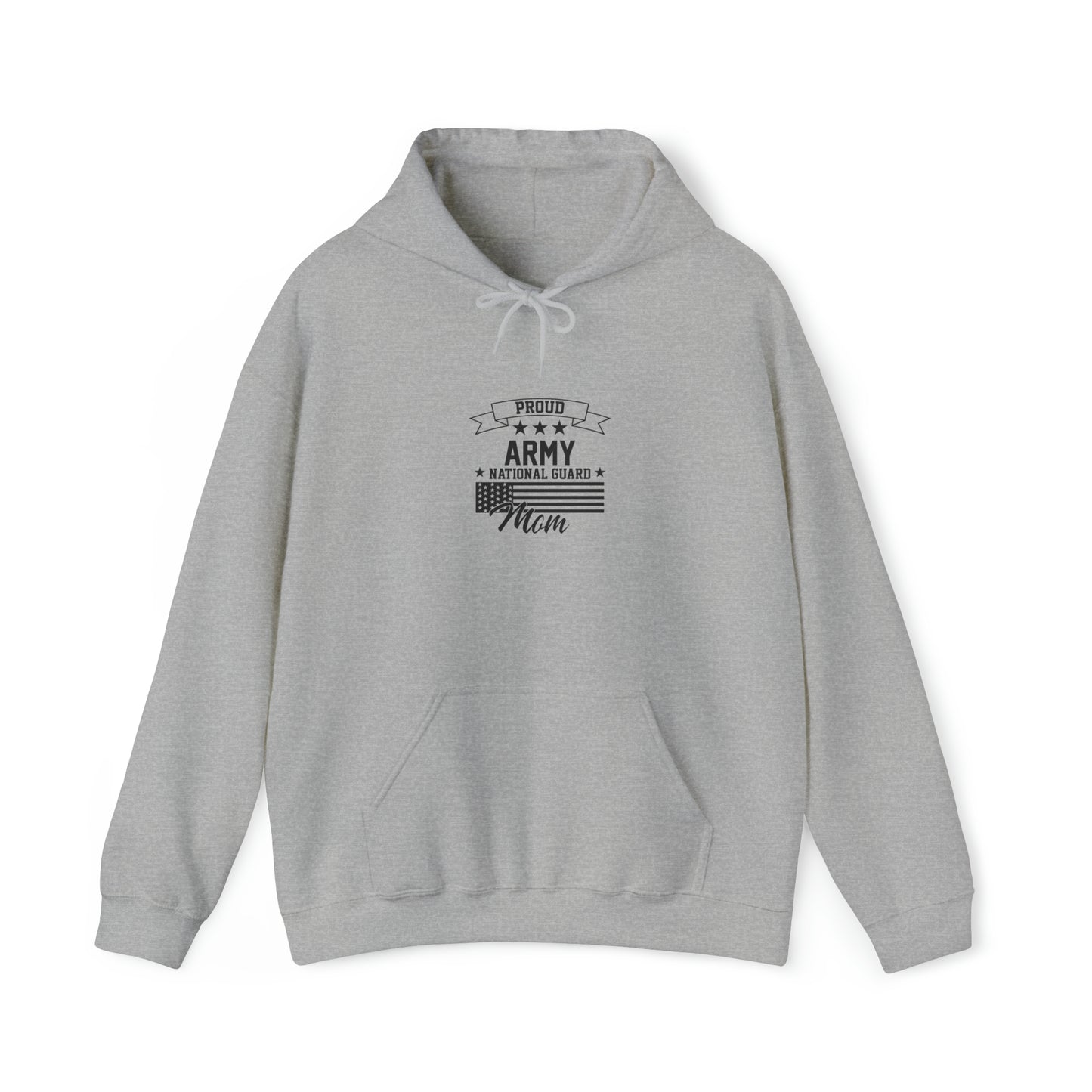 Proud Army National Guard MOM Unisex Heavy Blend™ Hooded Sweatshirt