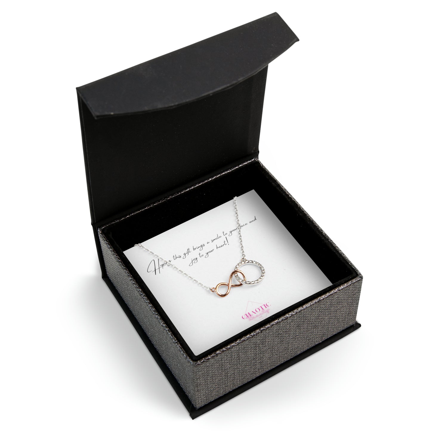 Gorgeous Infinity Circle Necklace