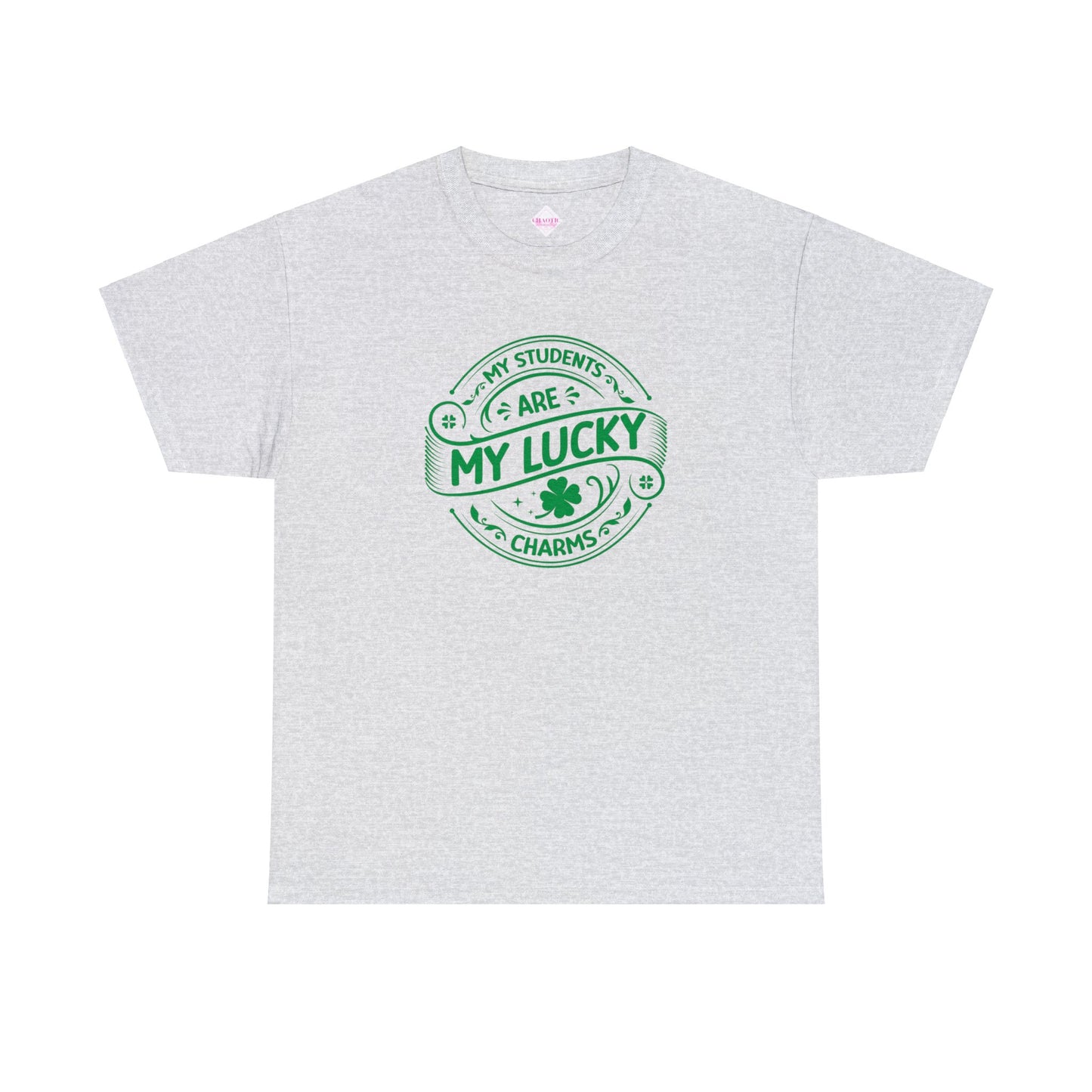 My Students Are My Lucky Charms St Patricks day shirt Unisex Heavy Cotton Tee