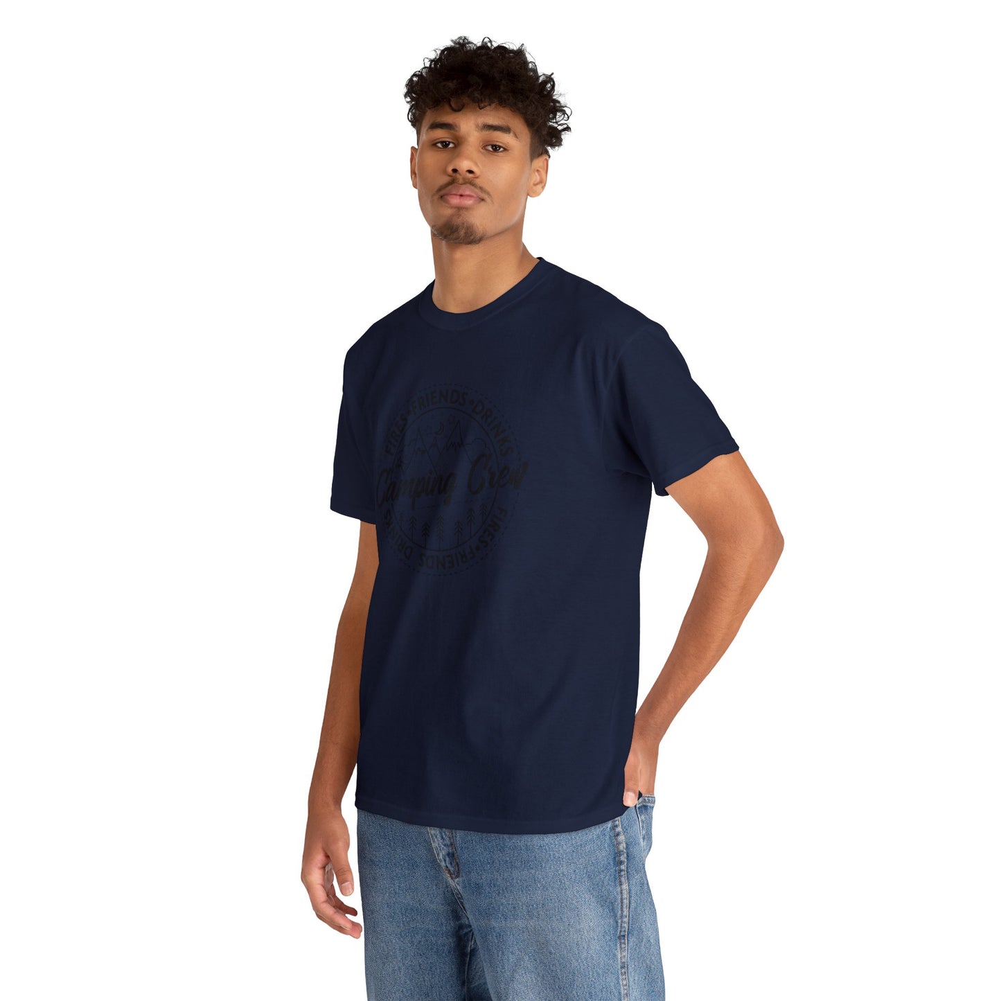 Camping Crew Unisex Heavy Cotton Tee