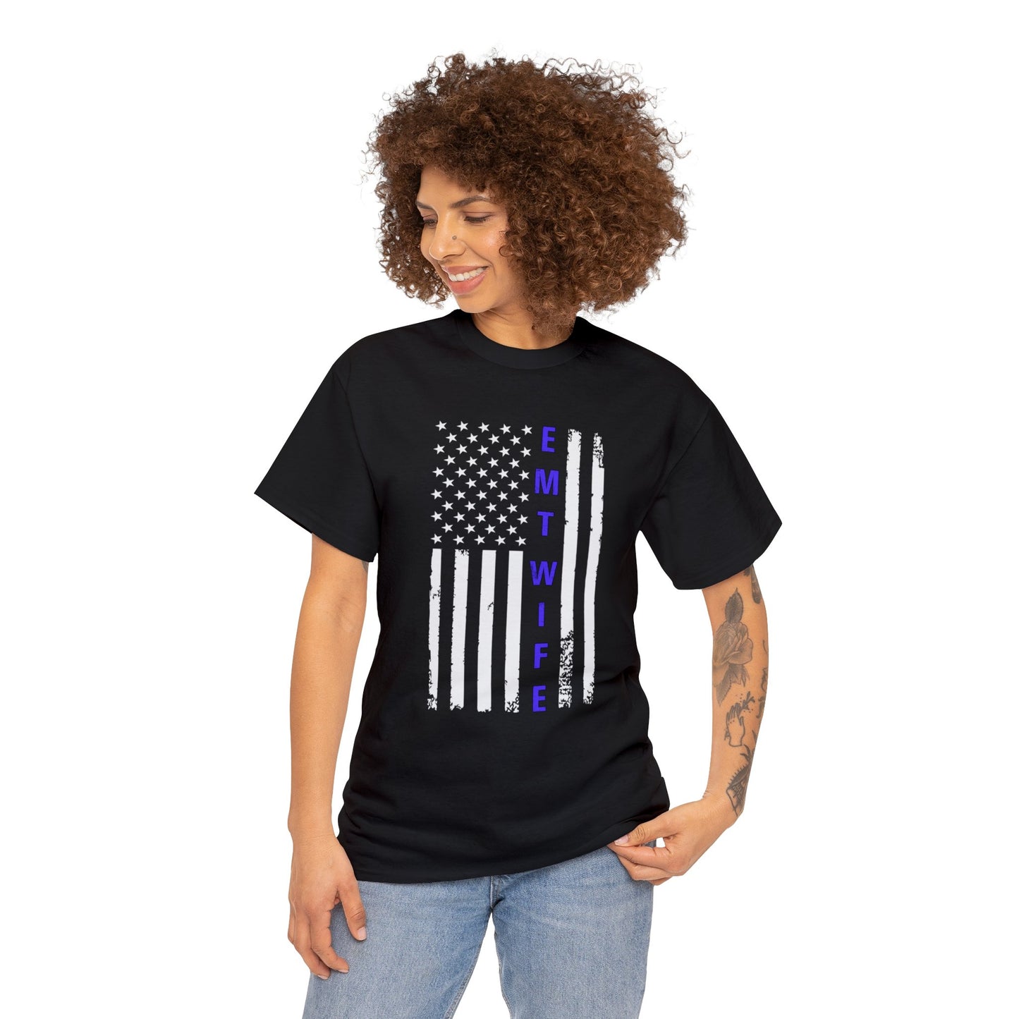 EMT Wife Unisex Heavy Cotton Tee