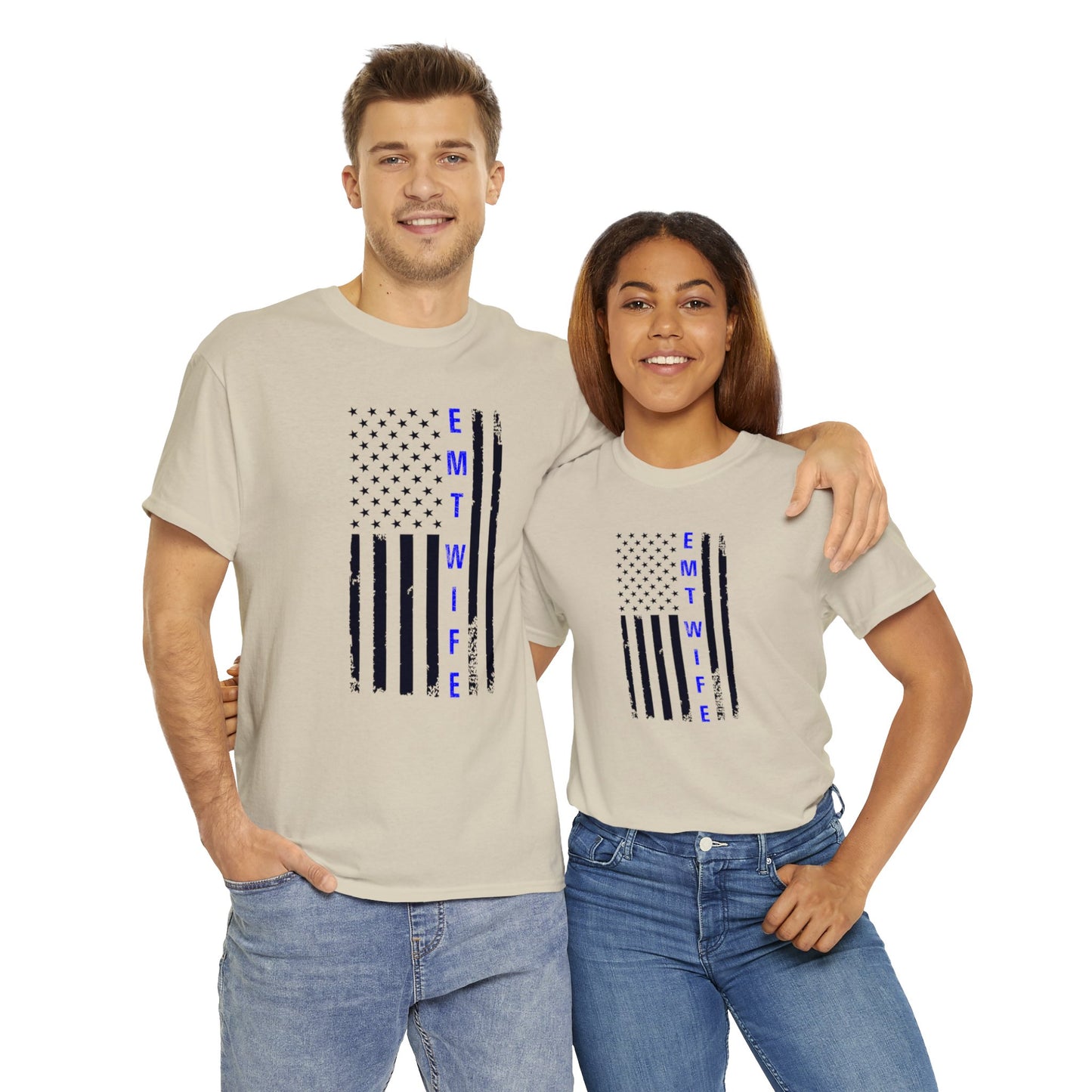 EMT Wife Unisex Heavy Cotton Tee