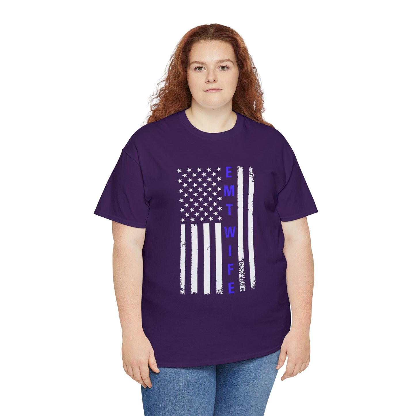 EMT Wife Unisex Heavy Cotton Tee