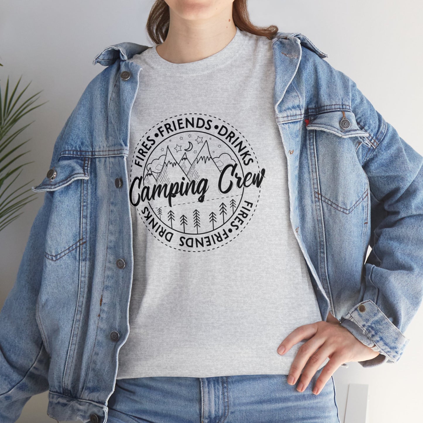 Camping Crew Unisex Heavy Cotton Tee