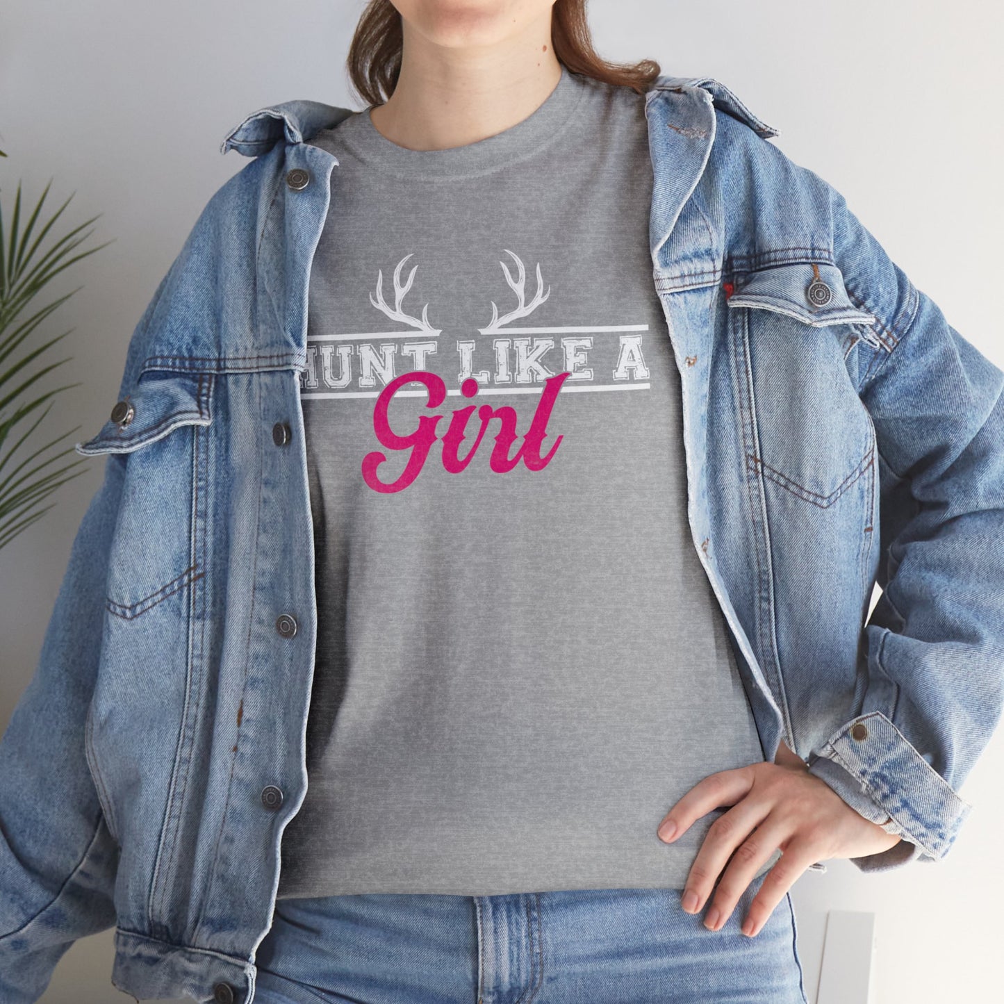Hunt Like a Girl Unisex Heavy Cotton Tee