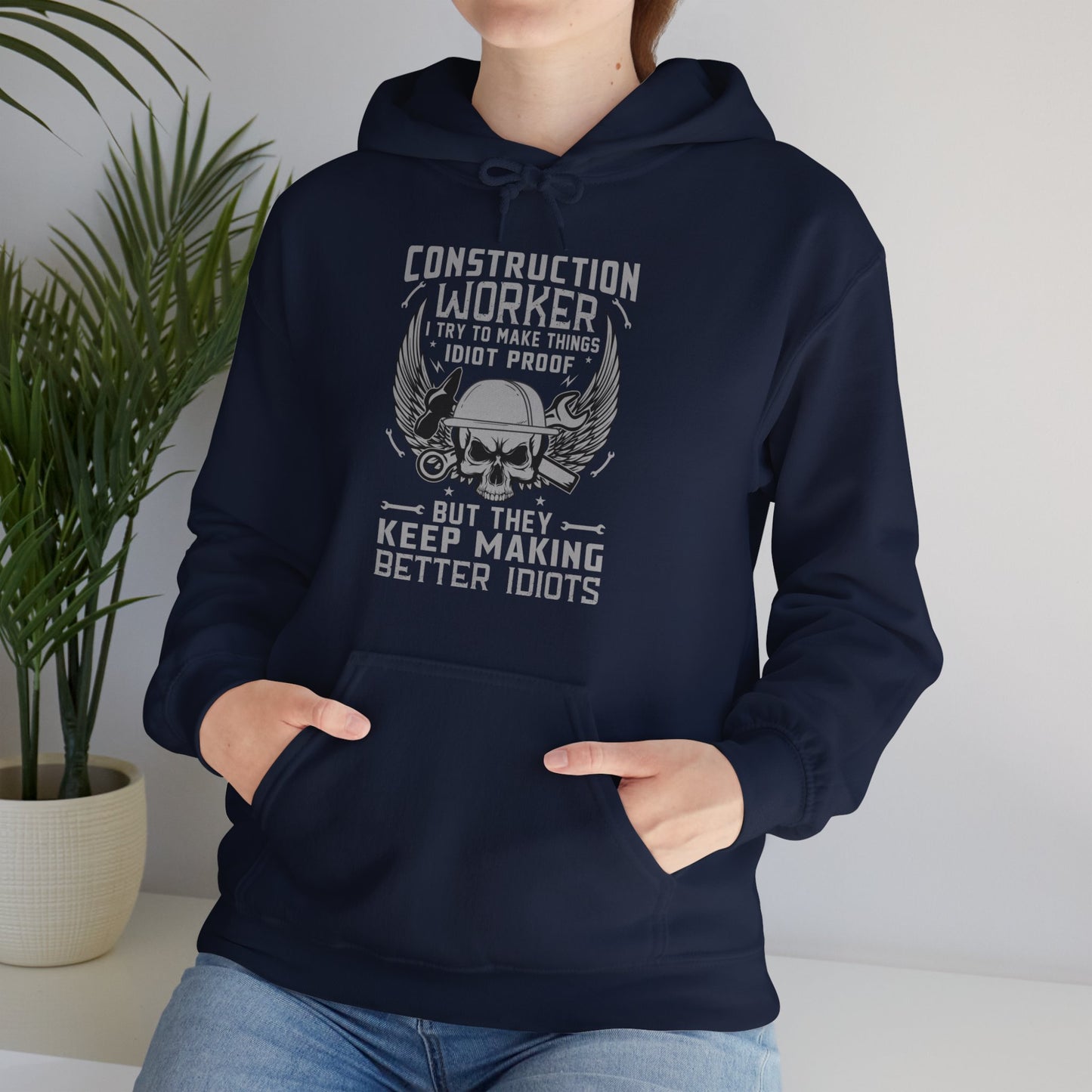 Contruction Worker Unisex Heavy Blend™ Hooded Sweatshirt