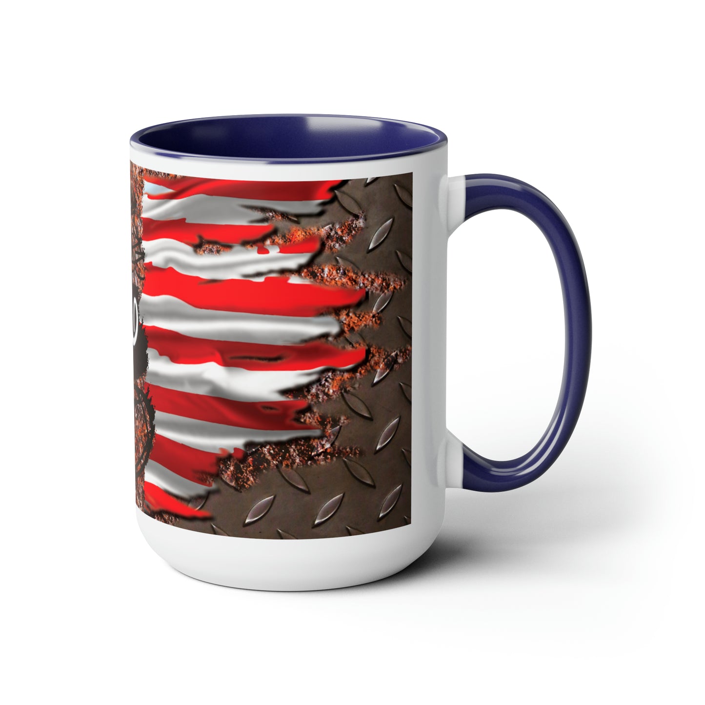 Football Dad Two-Tone Coffee Mugs, 15oz