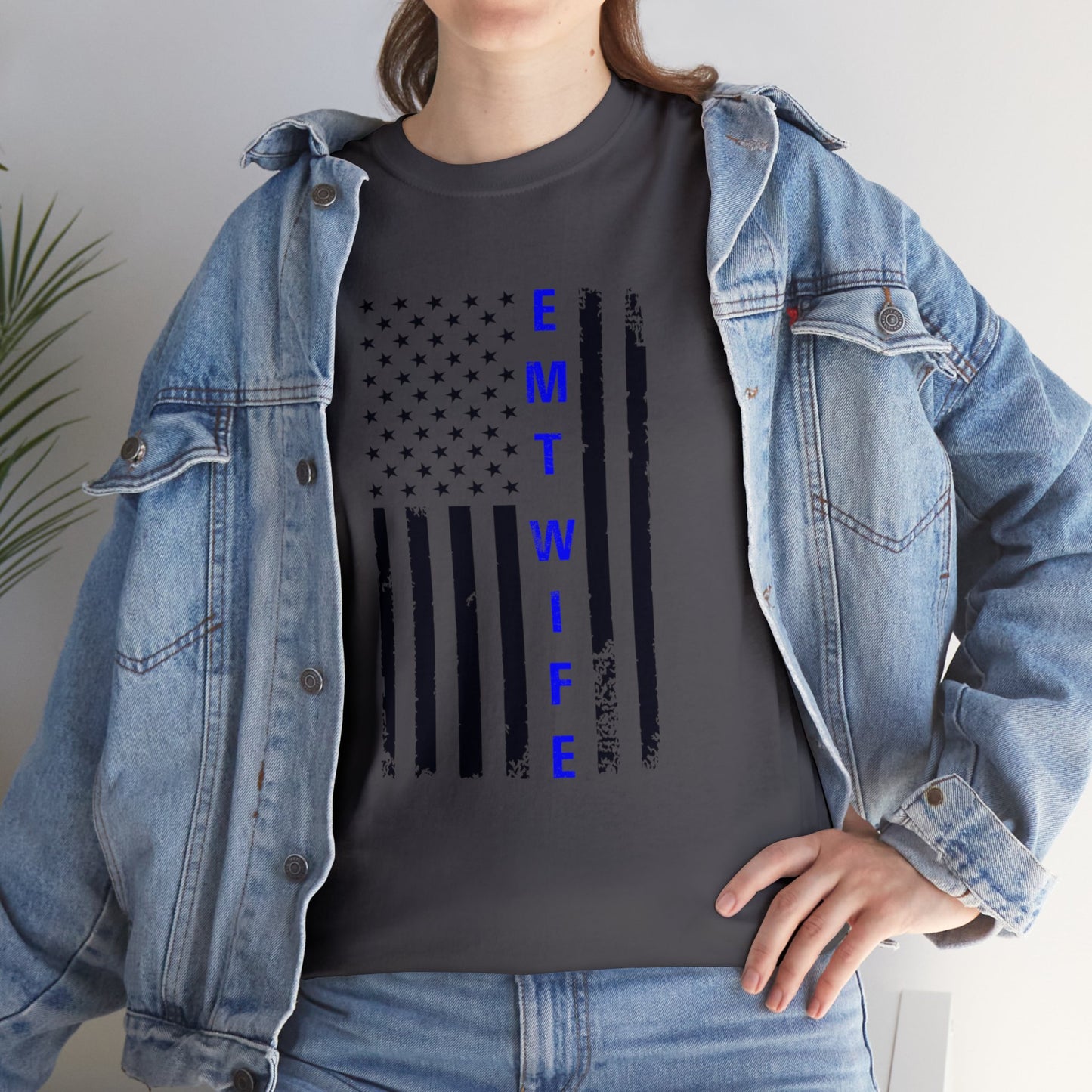 EMT Wife Unisex Heavy Cotton Tee