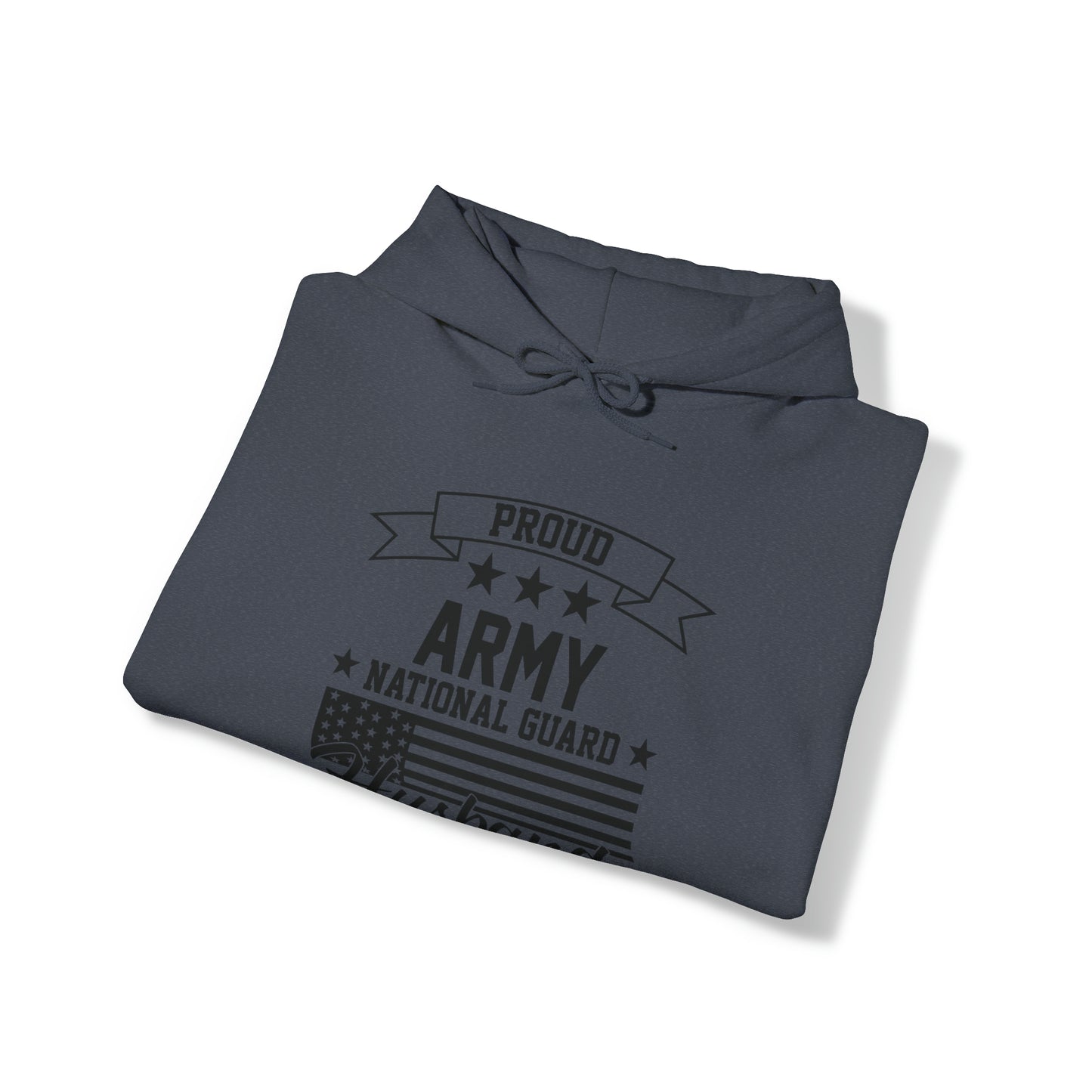Proud Army National Guard Husband Unisex Heavy Blend™ Hooded Sweatshirt