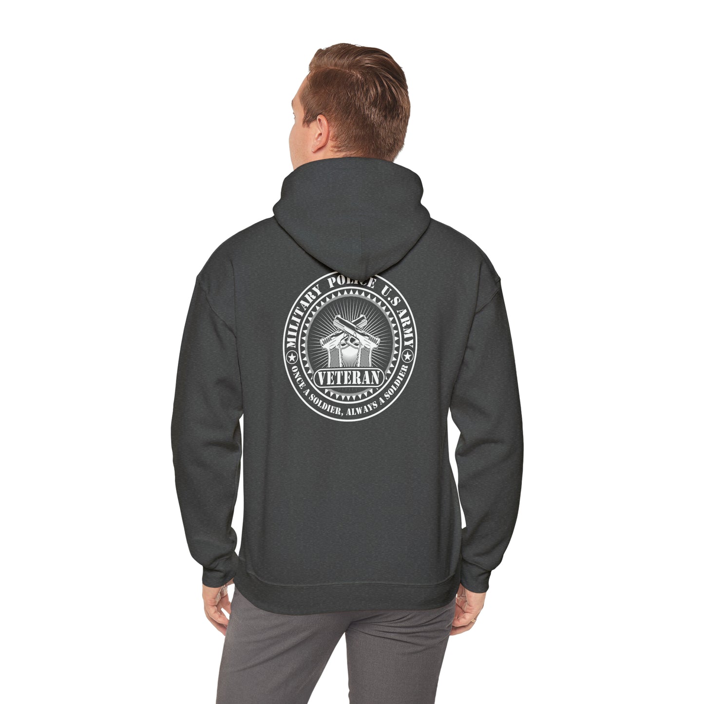 Military Police US Army Veteran Unisex Heavy Blend™ Hooded Sweatshirt