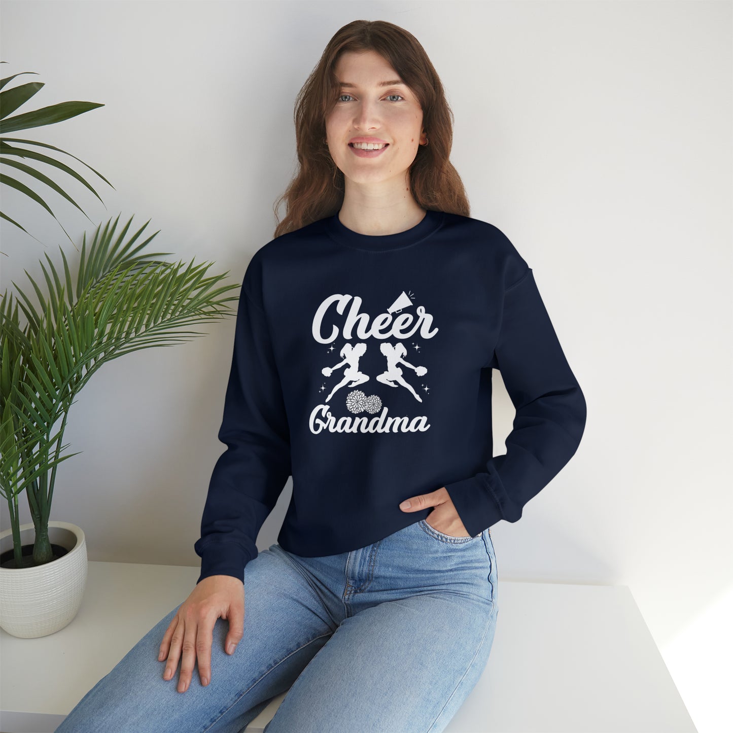 Cheer Grandma Unisex Heavy Blend™ Crewneck Sweatshirt