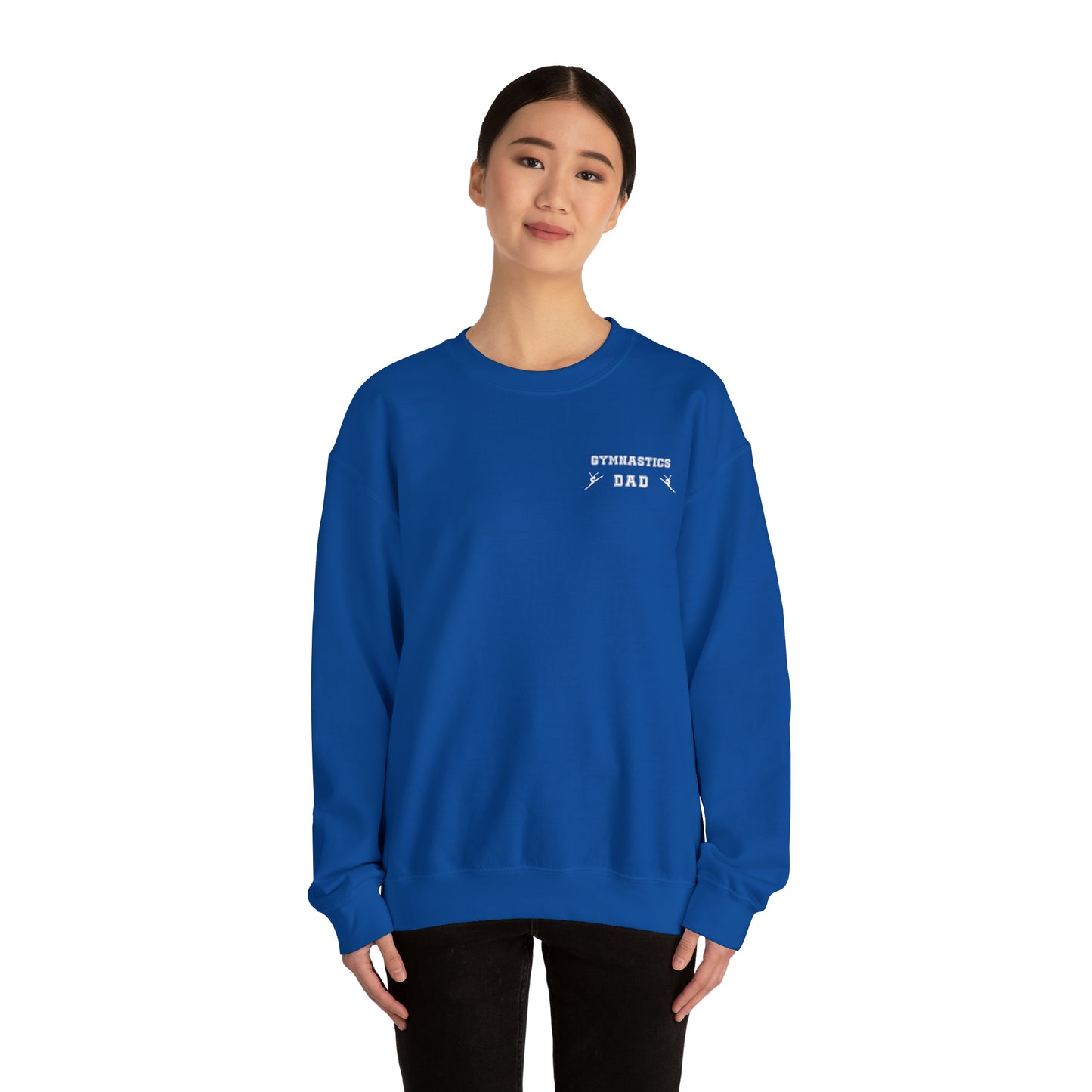 Gymastics Dad Scan For Payment Unisex Heavy Blend™ Crewneck Sweatshirt