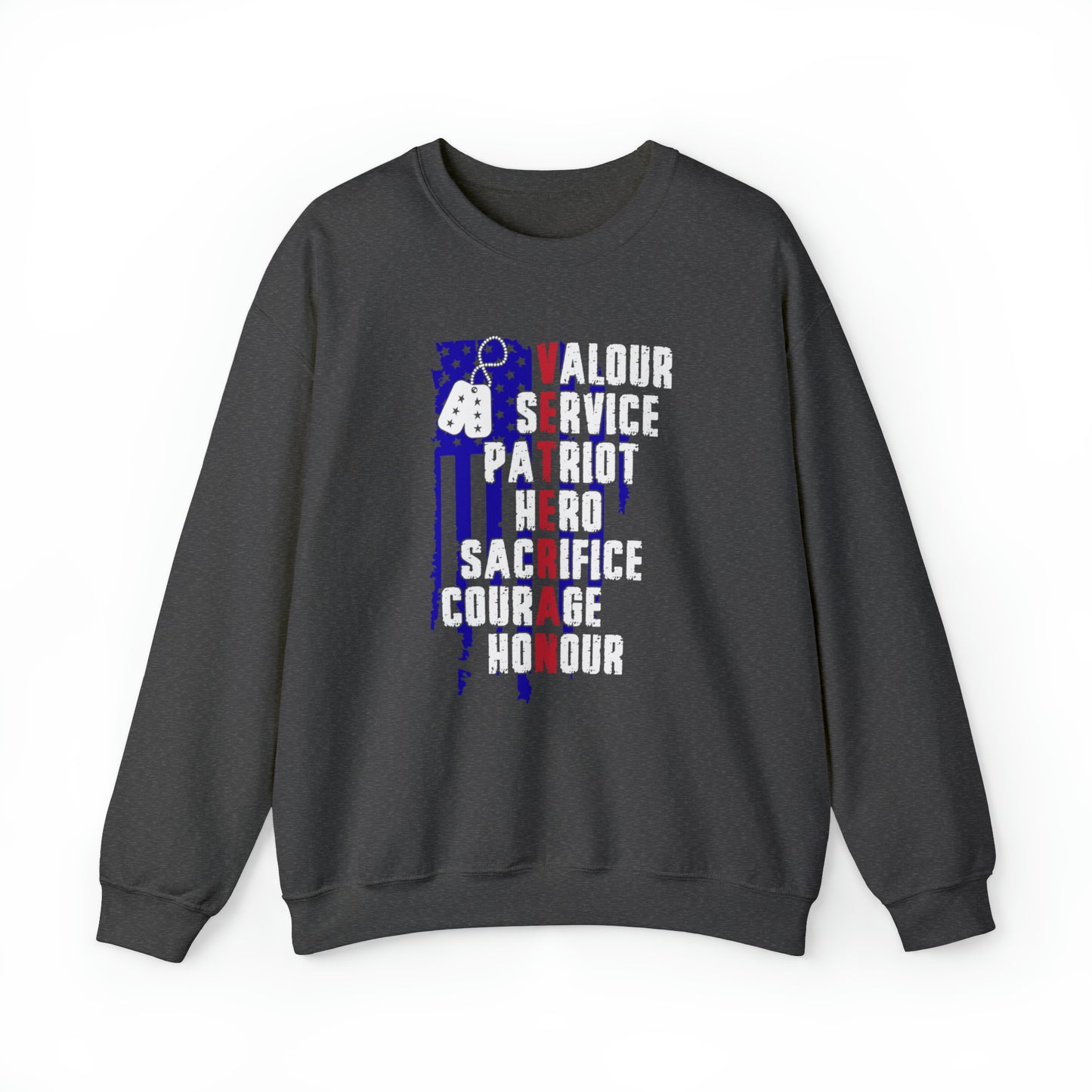 V.E.T.E.R.A.N Unisex Heavy Blend™ Crewneck Sweatshirt