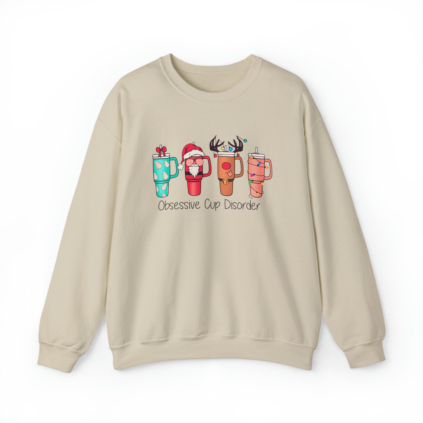 Obsessive Cup Disorder Unisex Heavy Blend™ Crewneck Sweatshirt