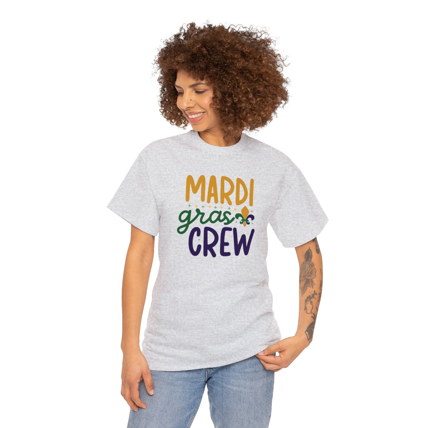 Mardi Gras Crew #2 Unisex Heavy Cotton Tee