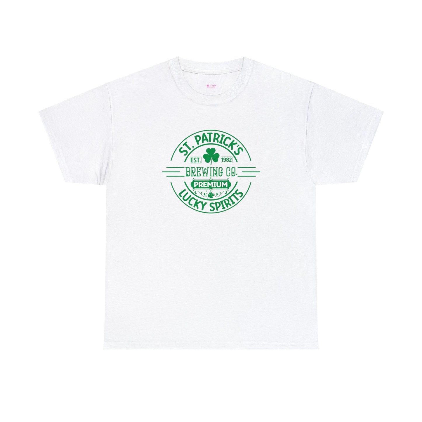 St. Patrick's Brewing Co. Style 3 Unisex Heavy Cotton Tee