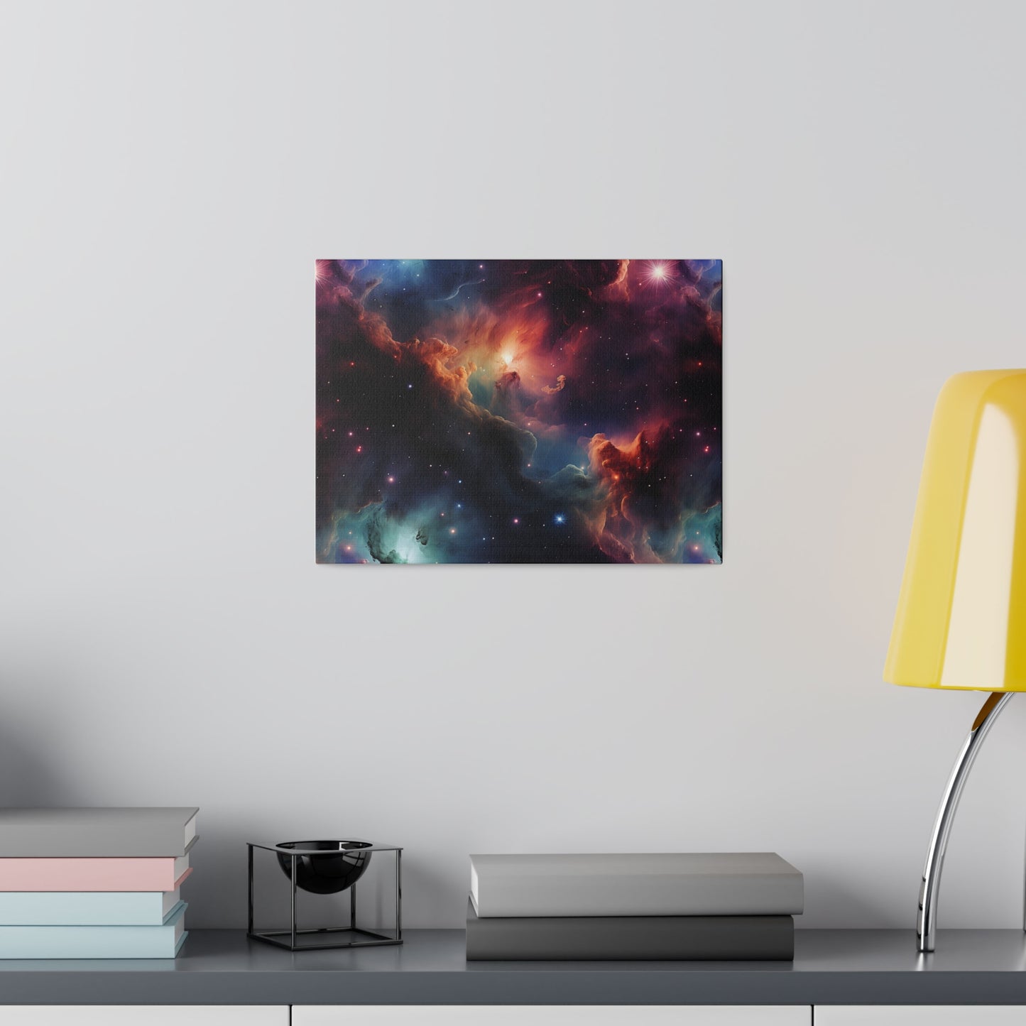 Cosmic Nebula Matte Canvas, Stretched, 0.75"