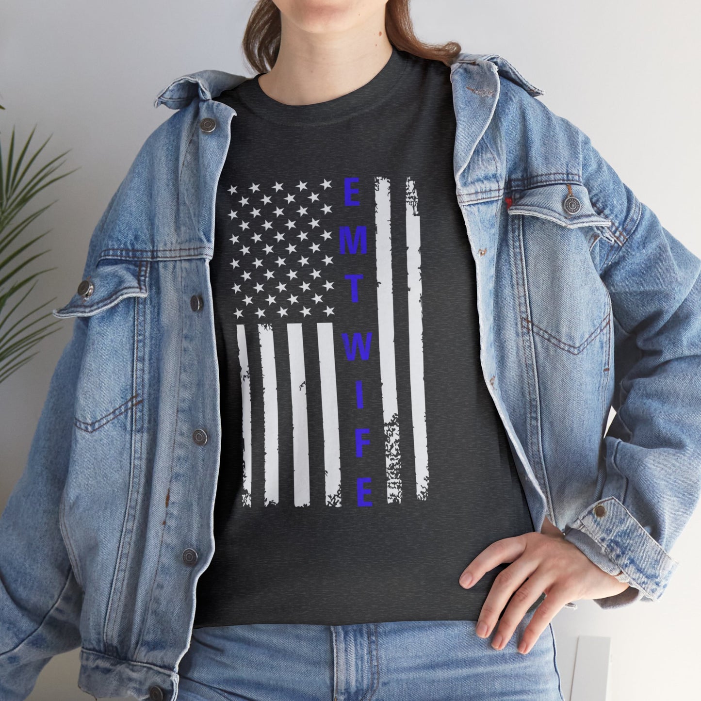 EMT Wife Unisex Heavy Cotton Tee