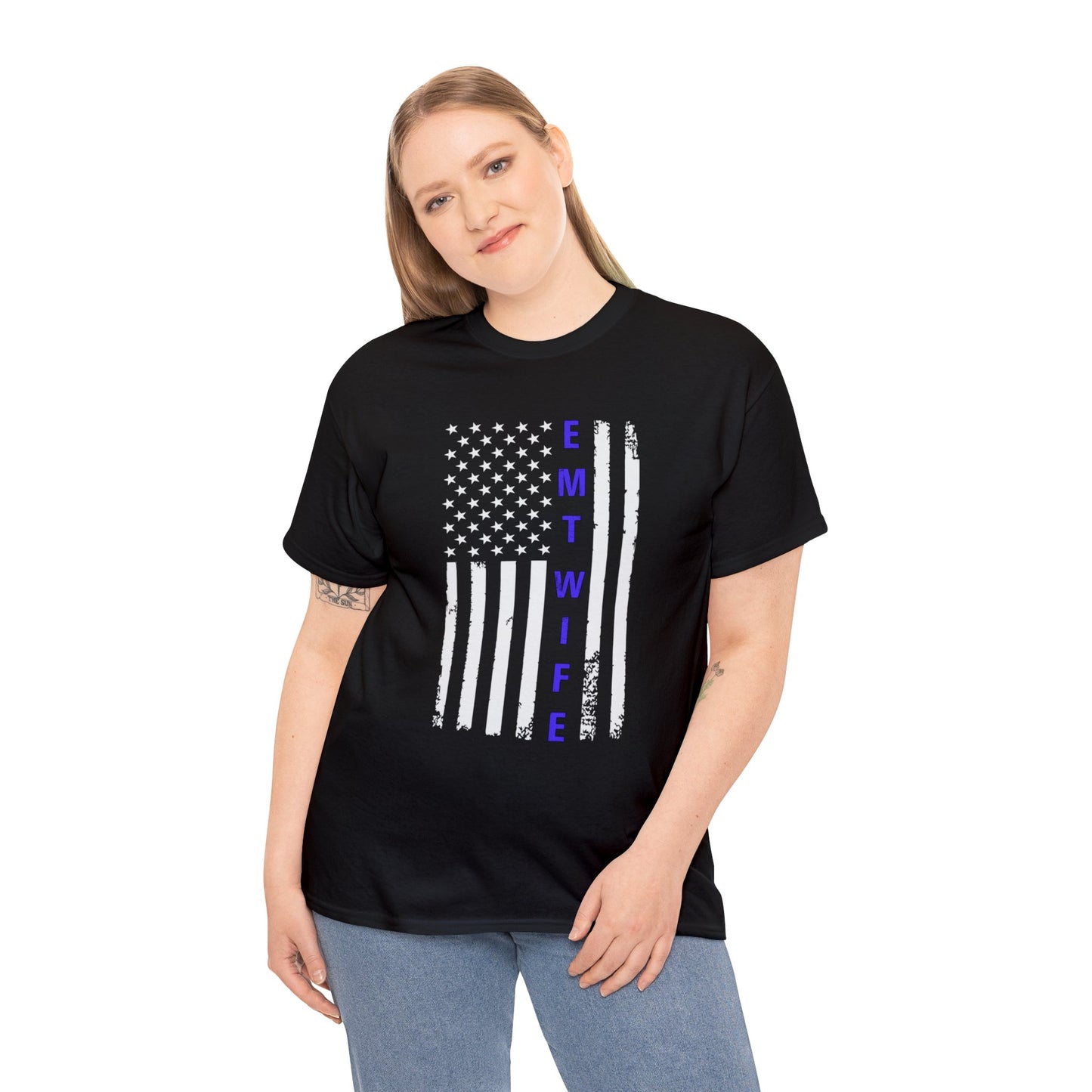 EMT Wife Unisex Heavy Cotton Tee