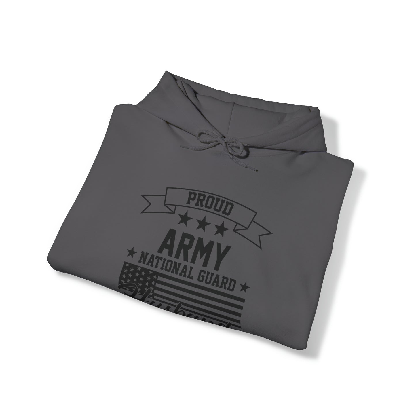 Proud Army National Guard Husband Unisex Heavy Blend™ Hooded Sweatshirt