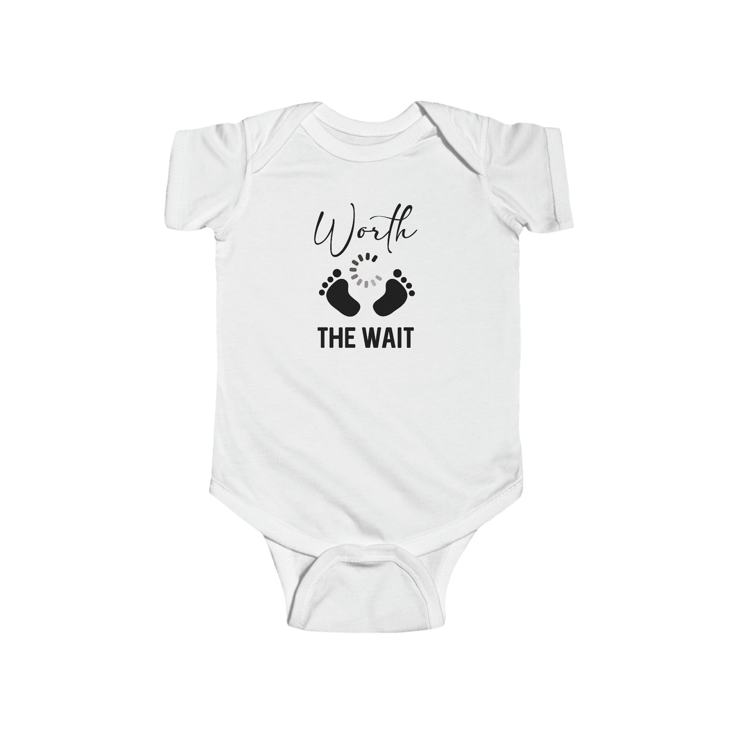 Worth the Wait Infant Fine Jersey Bodysuit