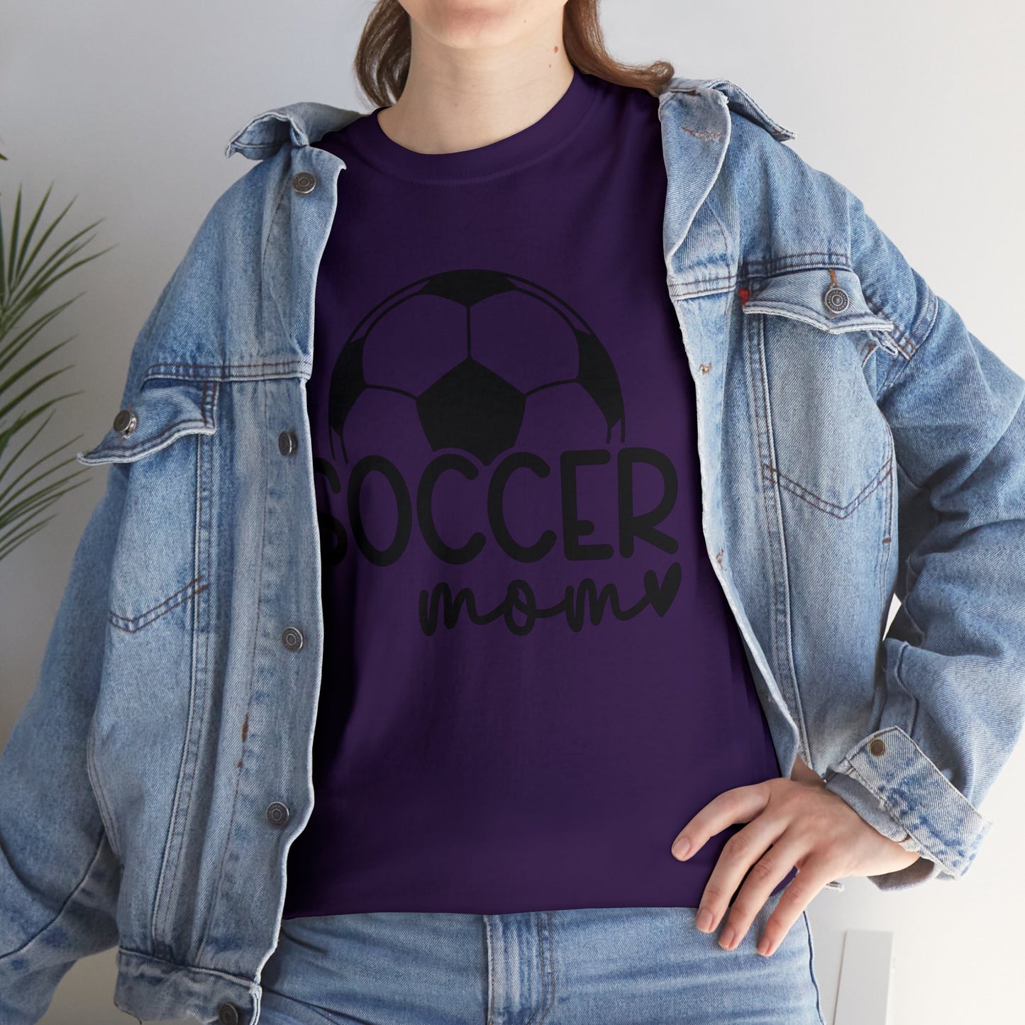 Soccer MOM Unisex Heavy Cotton Tee