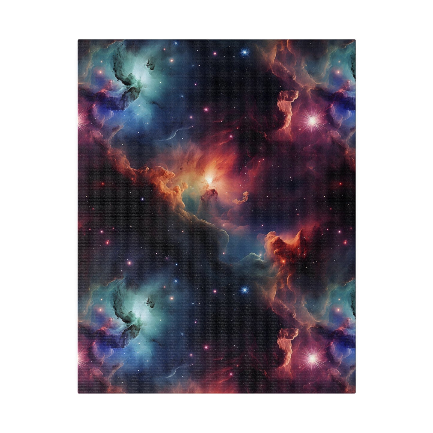 Cosmic Nebula Matte Canvas, Stretched, 0.75"