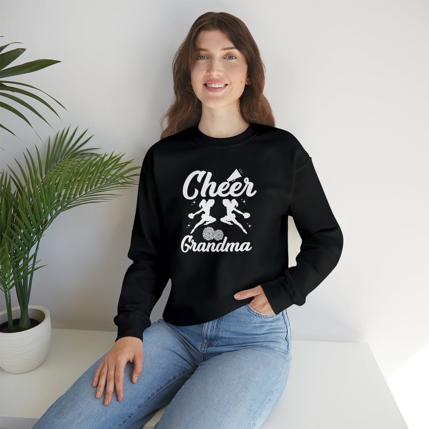 Cheer Grandma Unisex Heavy Blend™ Crewneck Sweatshirt