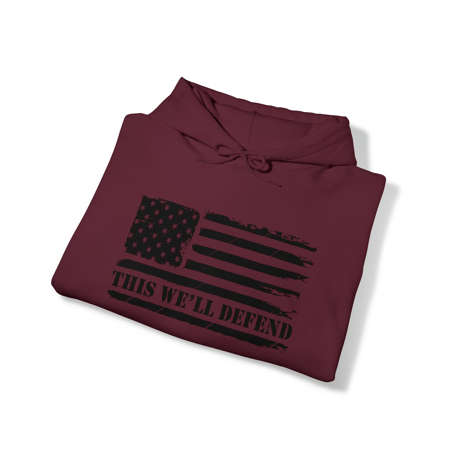 Flag This We'll Defend Unisex Heavy Blend™ Hooded Sweatshirt