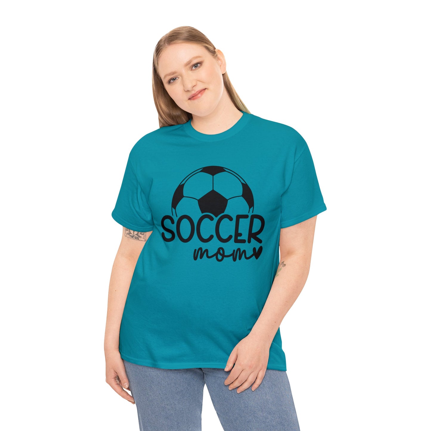 Soccer MOM Unisex Heavy Cotton Tee